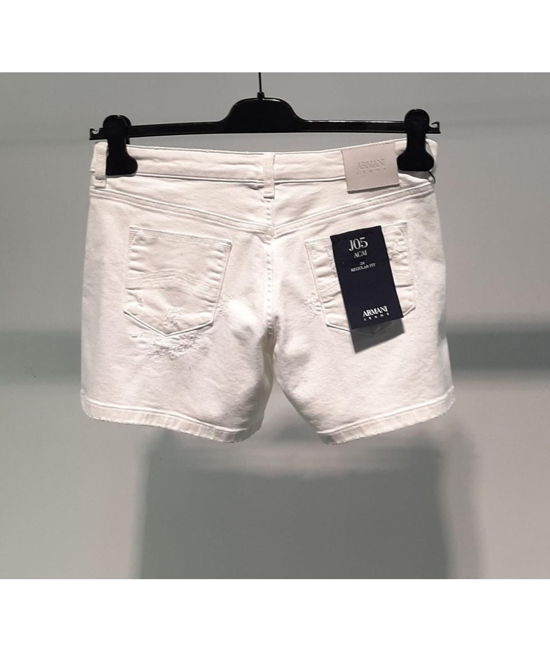 ARMANI JEANS Белые шорты, фото 2