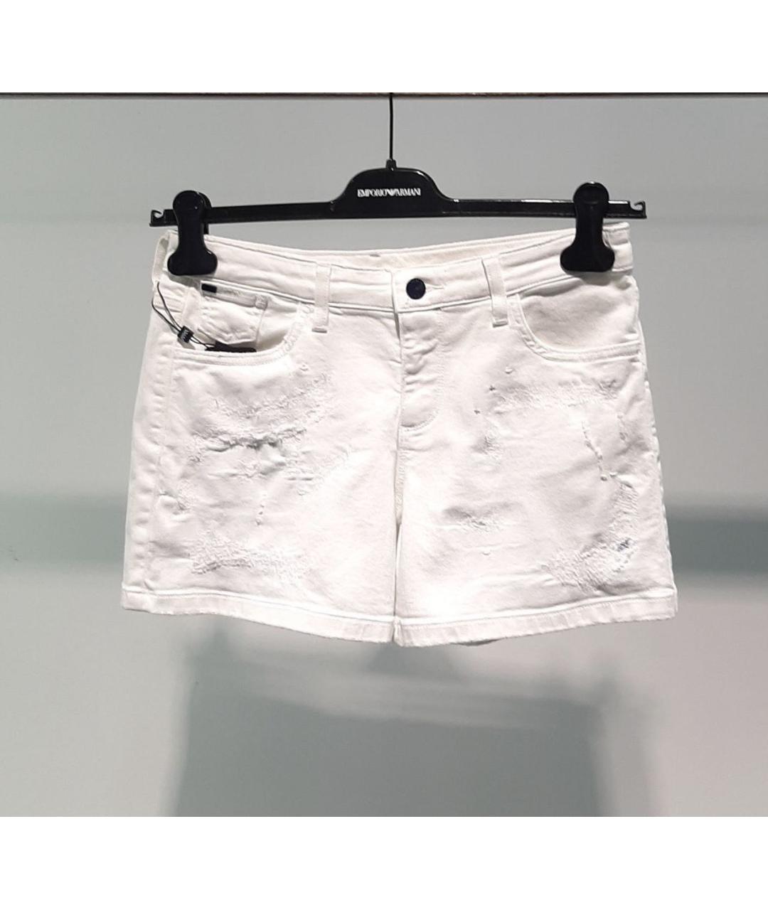 ARMANI JEANS Белые шорты, фото 3