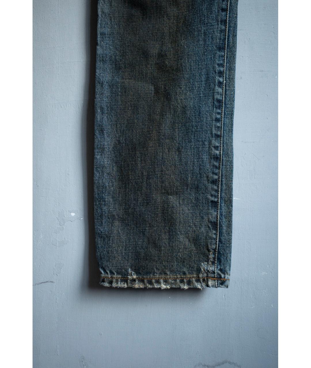 BALMAIN Синие хлопковые джинсы скинни, фото 5