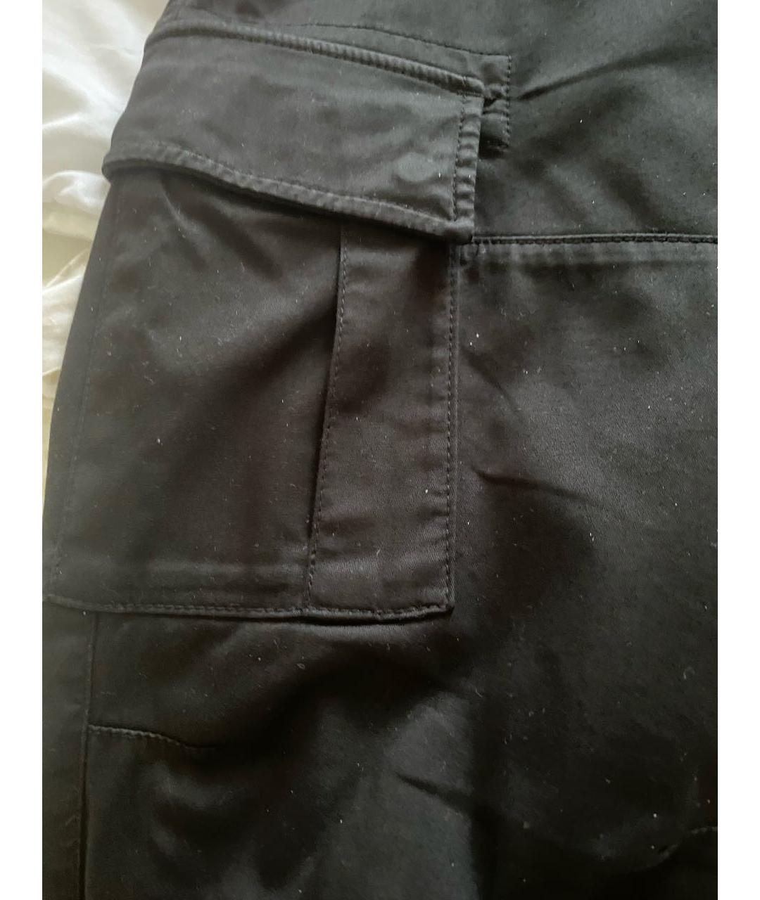 CP COMPANY Черные хлопковые повседневные брюки, фото 4