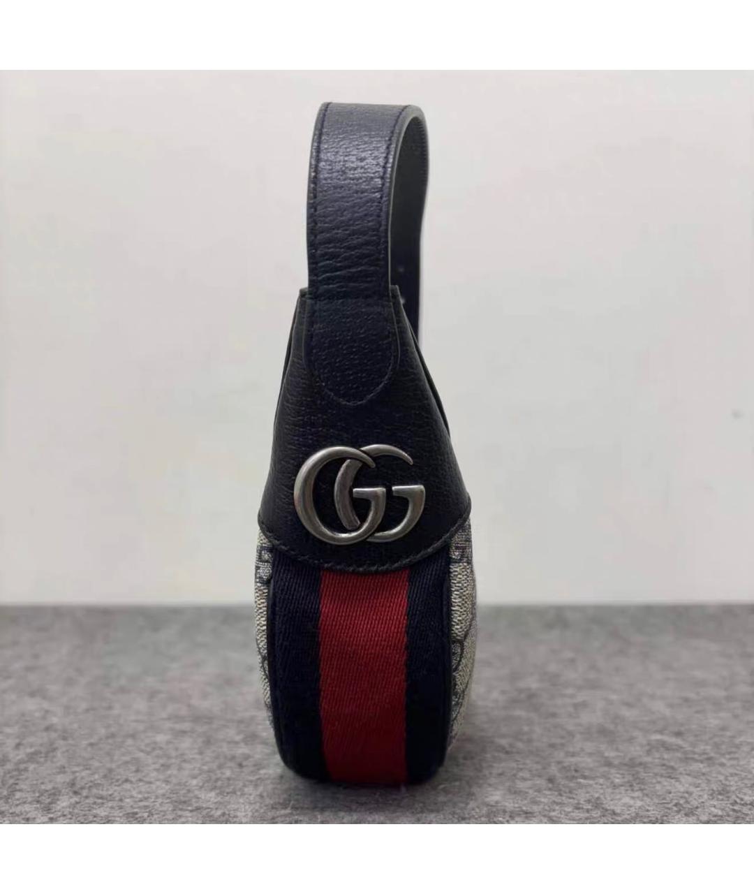 GUCCI Мульти кожаная сумка с короткими ручками, фото 3
