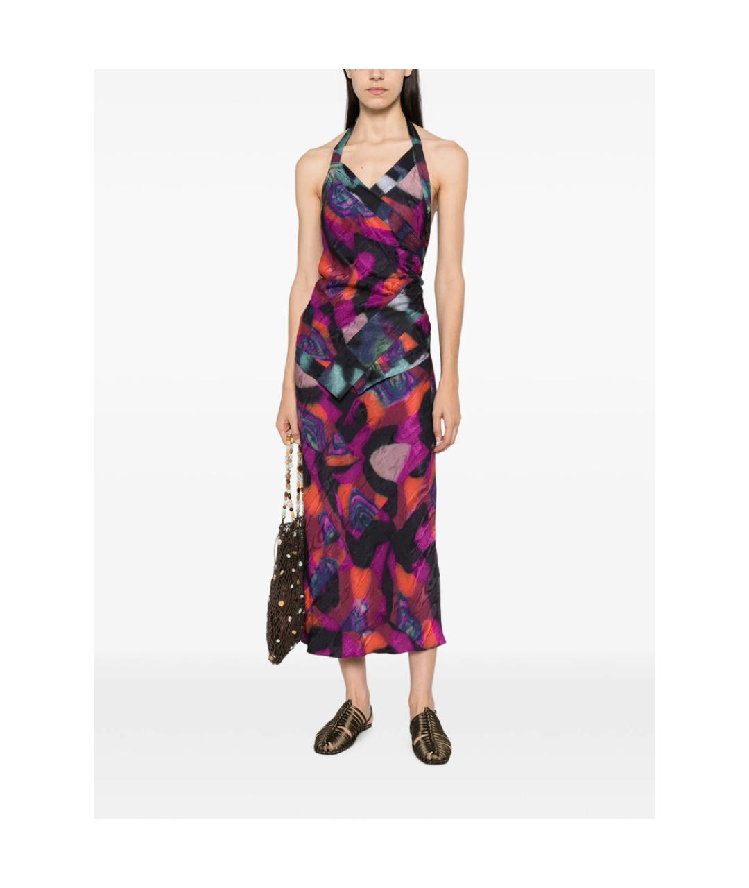 DRIES VAN NOTEN Мульти вискозная майка, фото 4