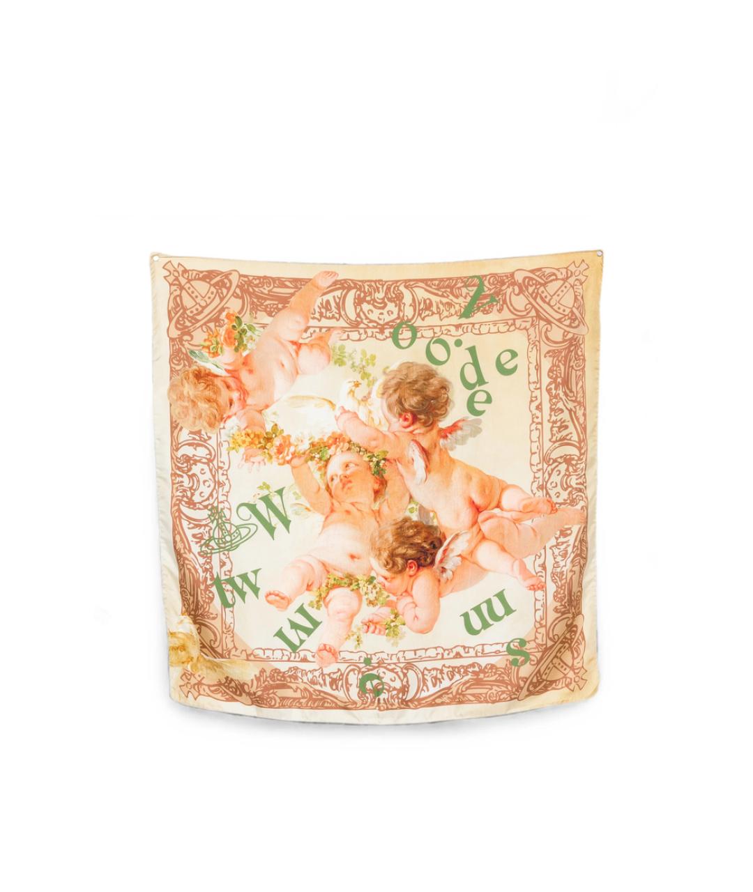 VIVIENNE WESTWOOD Мульти шелковый платок, фото 1