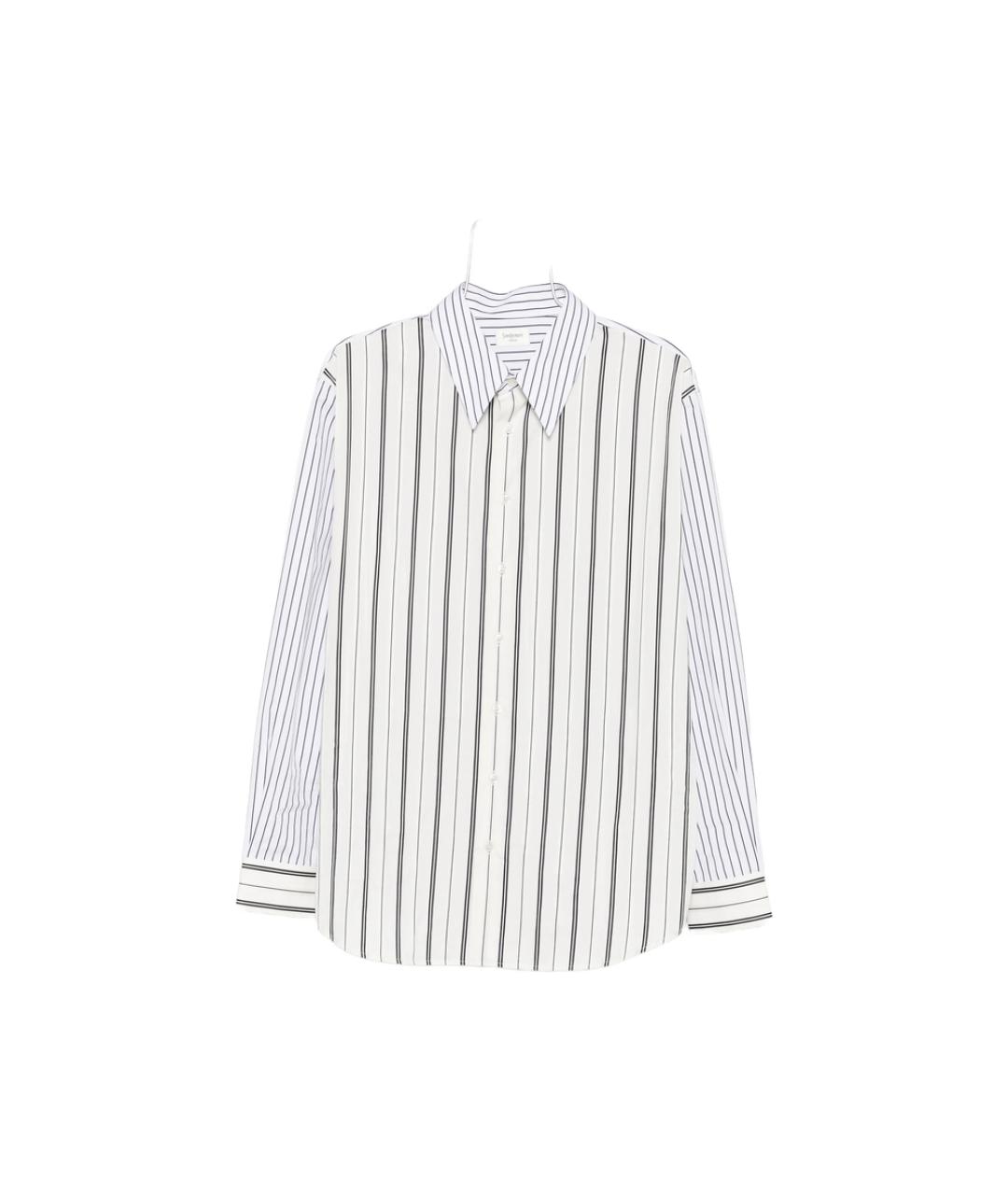 SAINT LAURENT Белая хлопковая классическая рубашка, фото 1