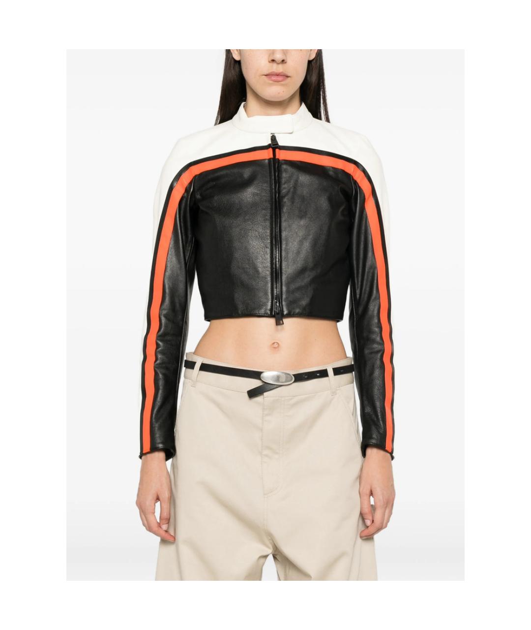 BALENCIAGA Мульти кожаная куртка, фото 2