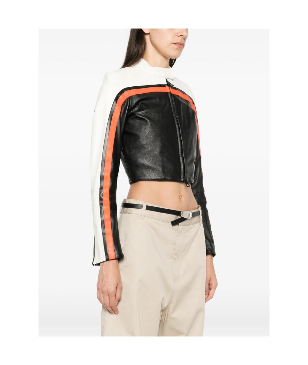BALENCIAGA Мульти кожаная куртка, фото 4
