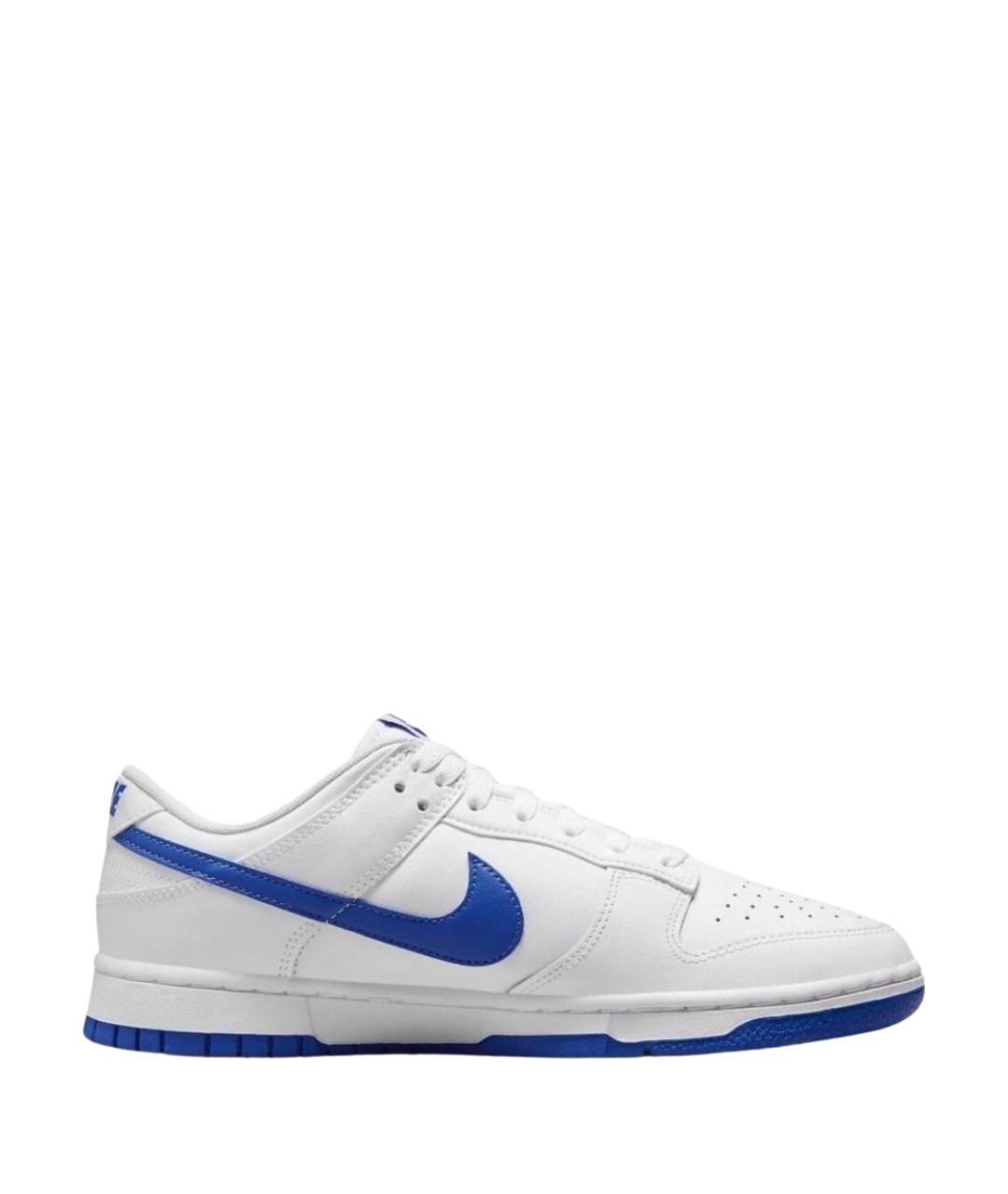 NIKE Белые кожаные низкие кроссовки / кеды, фото 1