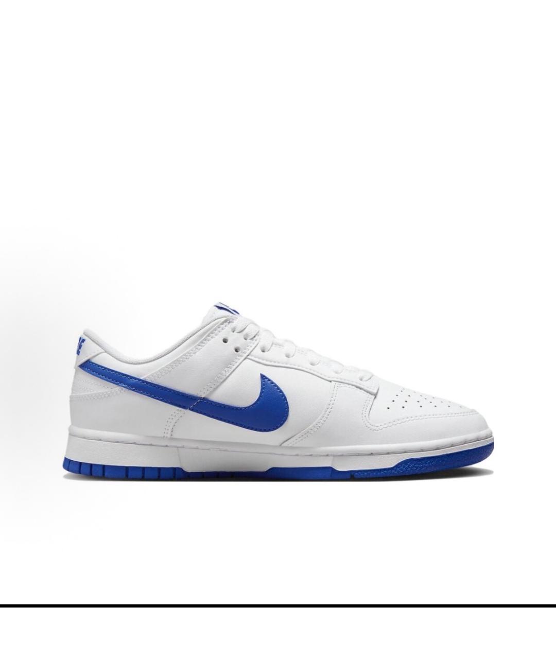 NIKE Белые кожаные низкие кроссовки / кеды, фото 8