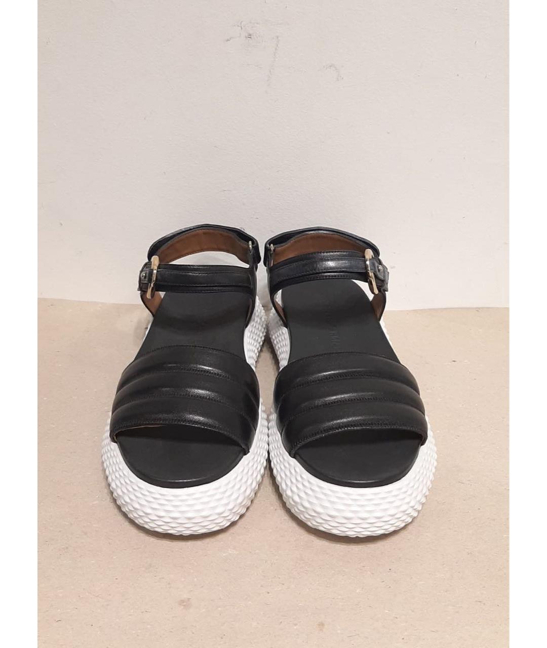 EMPORIO ARMANI Черные босоножки, фото 2
