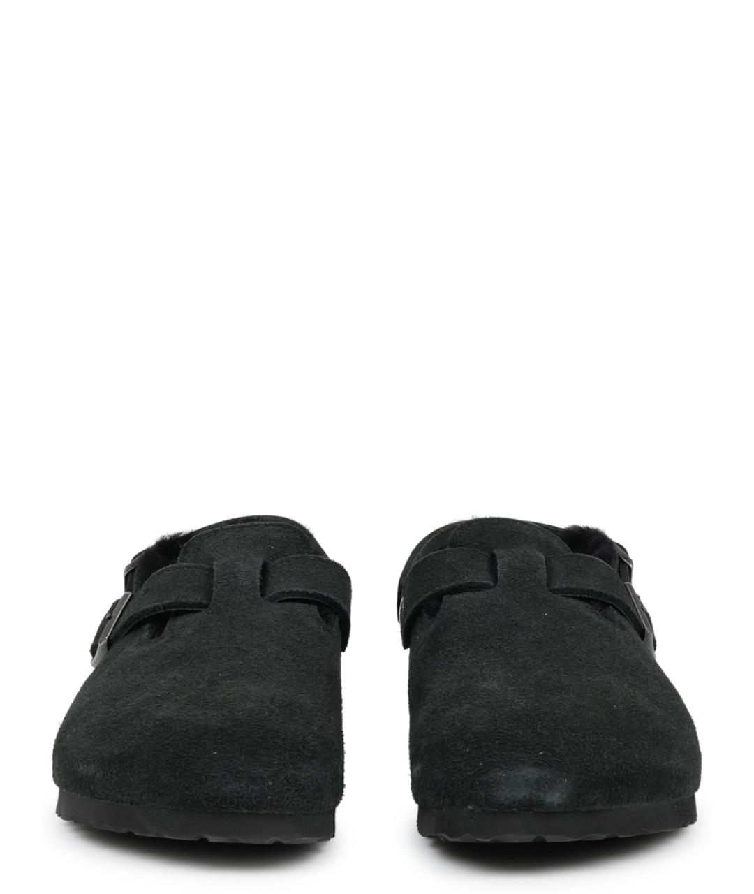 BIRKENSTOCK Черные замшевые сандалии, фото 3