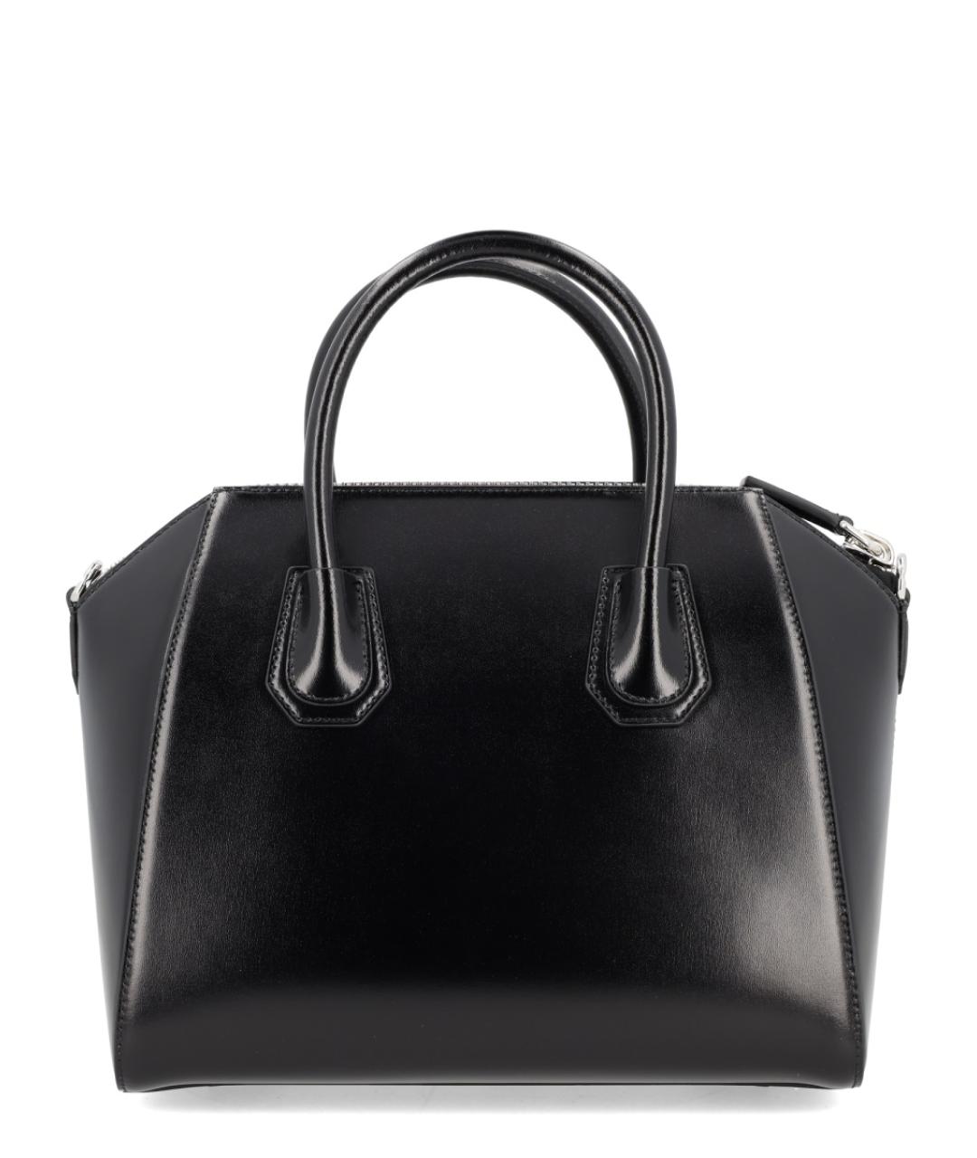 GIVENCHY Черная кожаная сумка тоут, фото 5