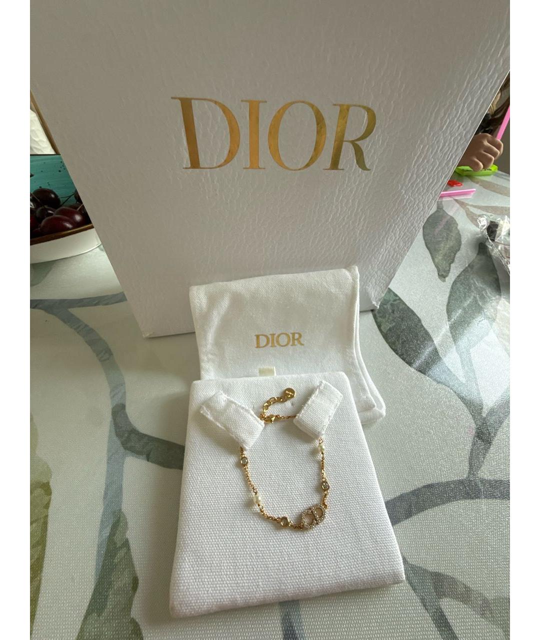 CHRISTIAN DIOR Золотой браслет, фото 5