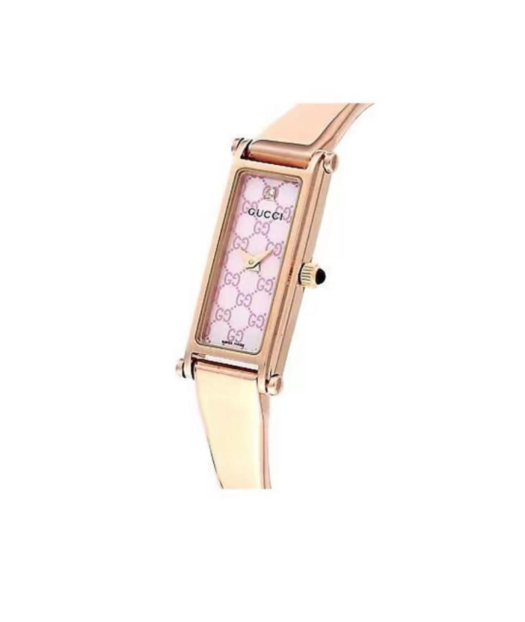 GUCCI Розовые часы, фото 3