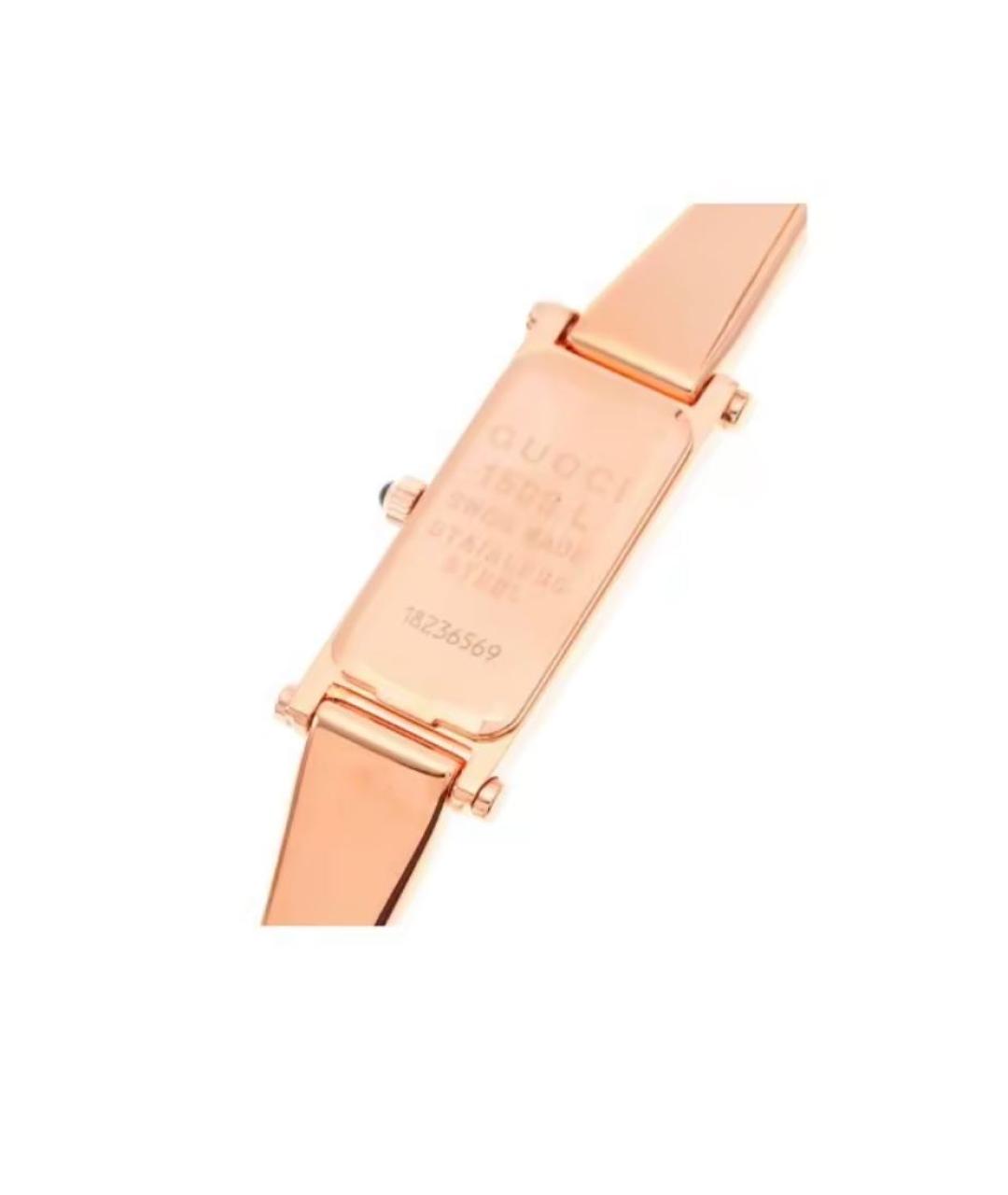 GUCCI Розовые часы, фото 5