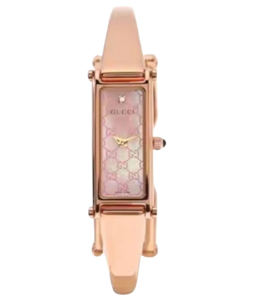 GUCCI Розовые часы, фото 1