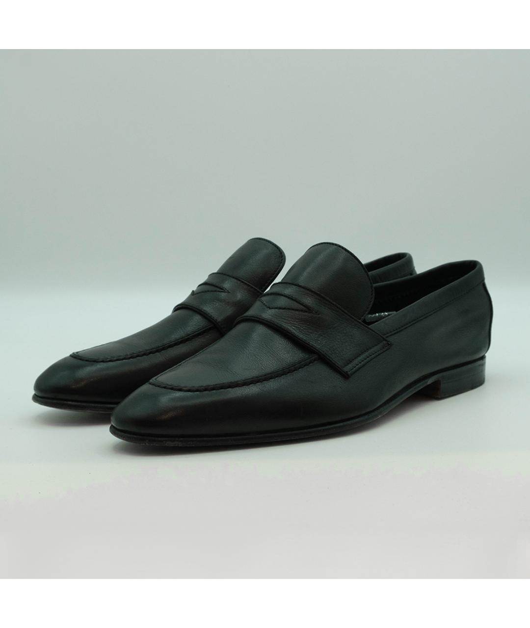 CORNELIANI Черные кожаные лоферы, фото 3