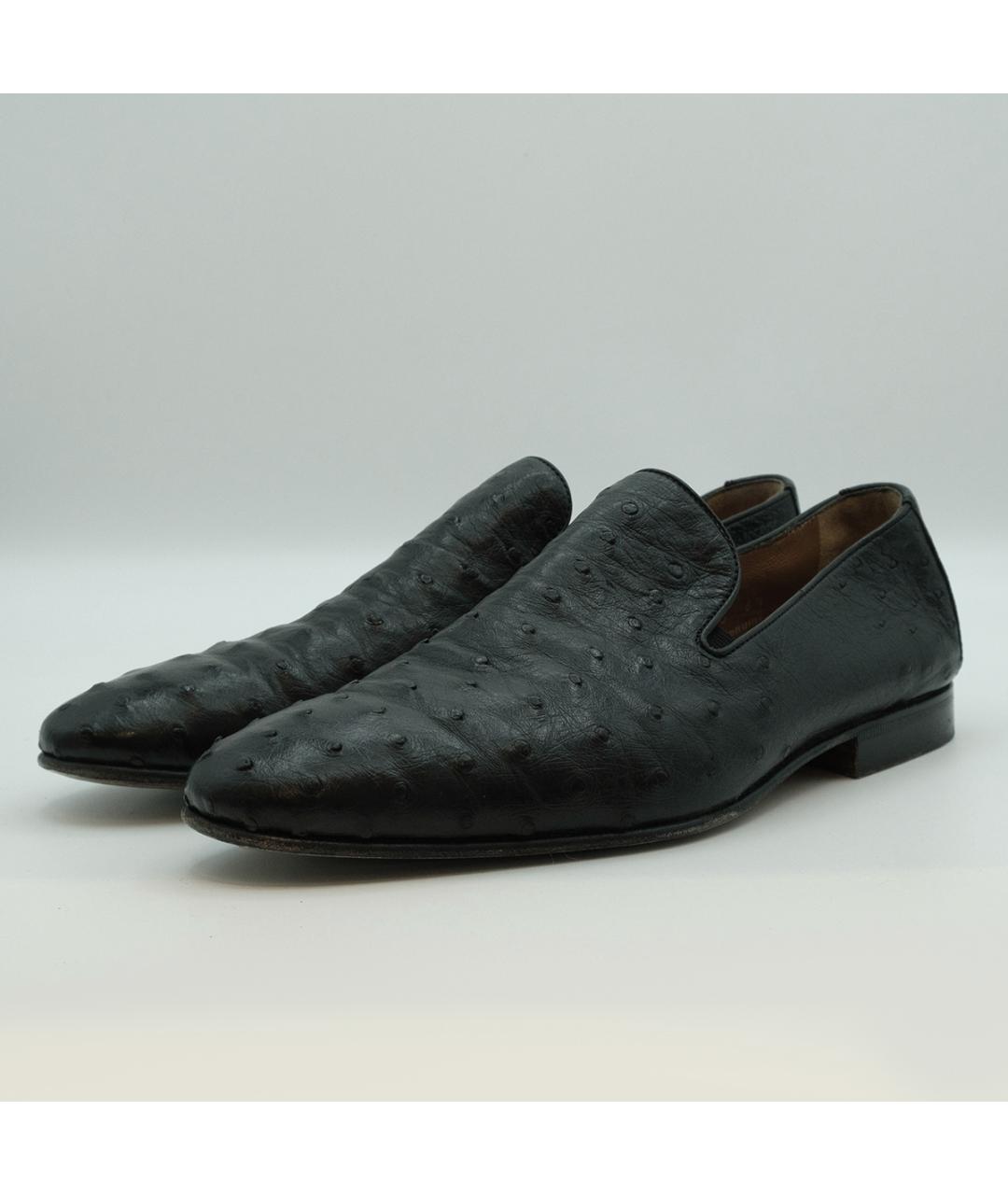 CORNELIANI Черные кожаные лоферы, фото 3