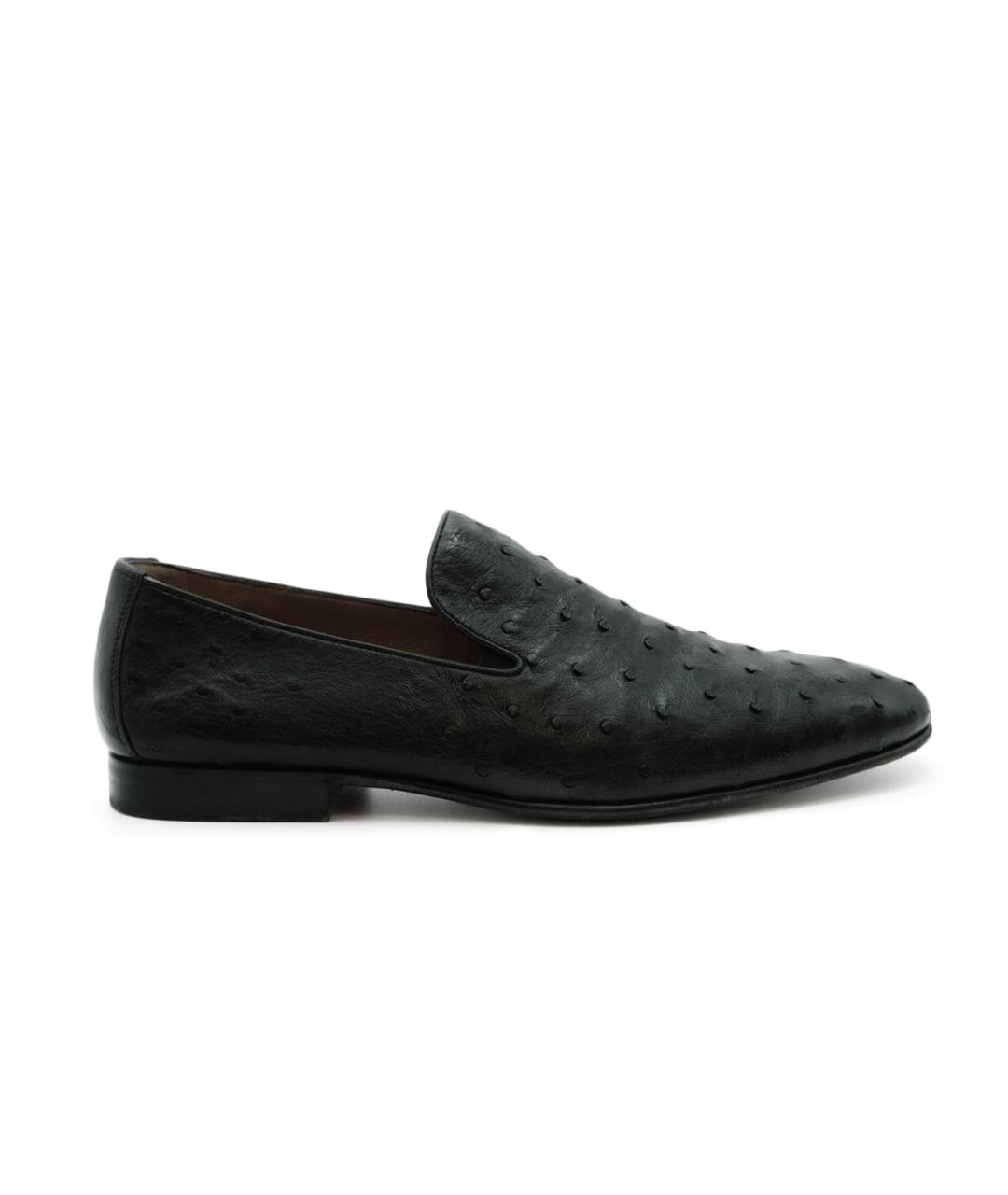 CORNELIANI Черные кожаные лоферы, фото 8