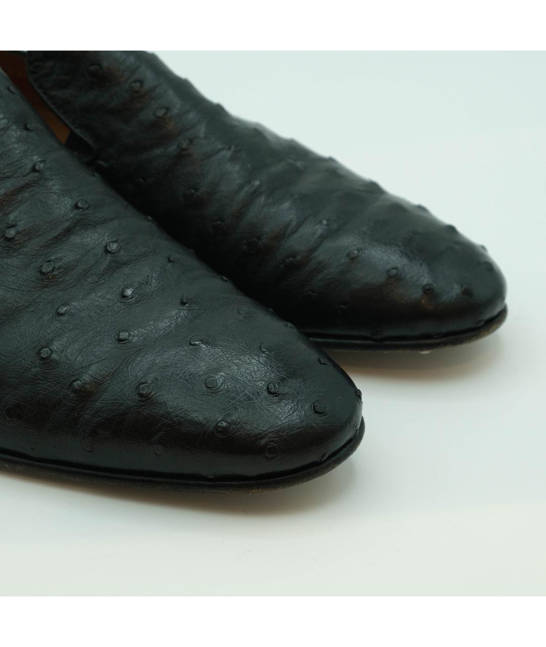 CORNELIANI Черные кожаные лоферы, фото 4