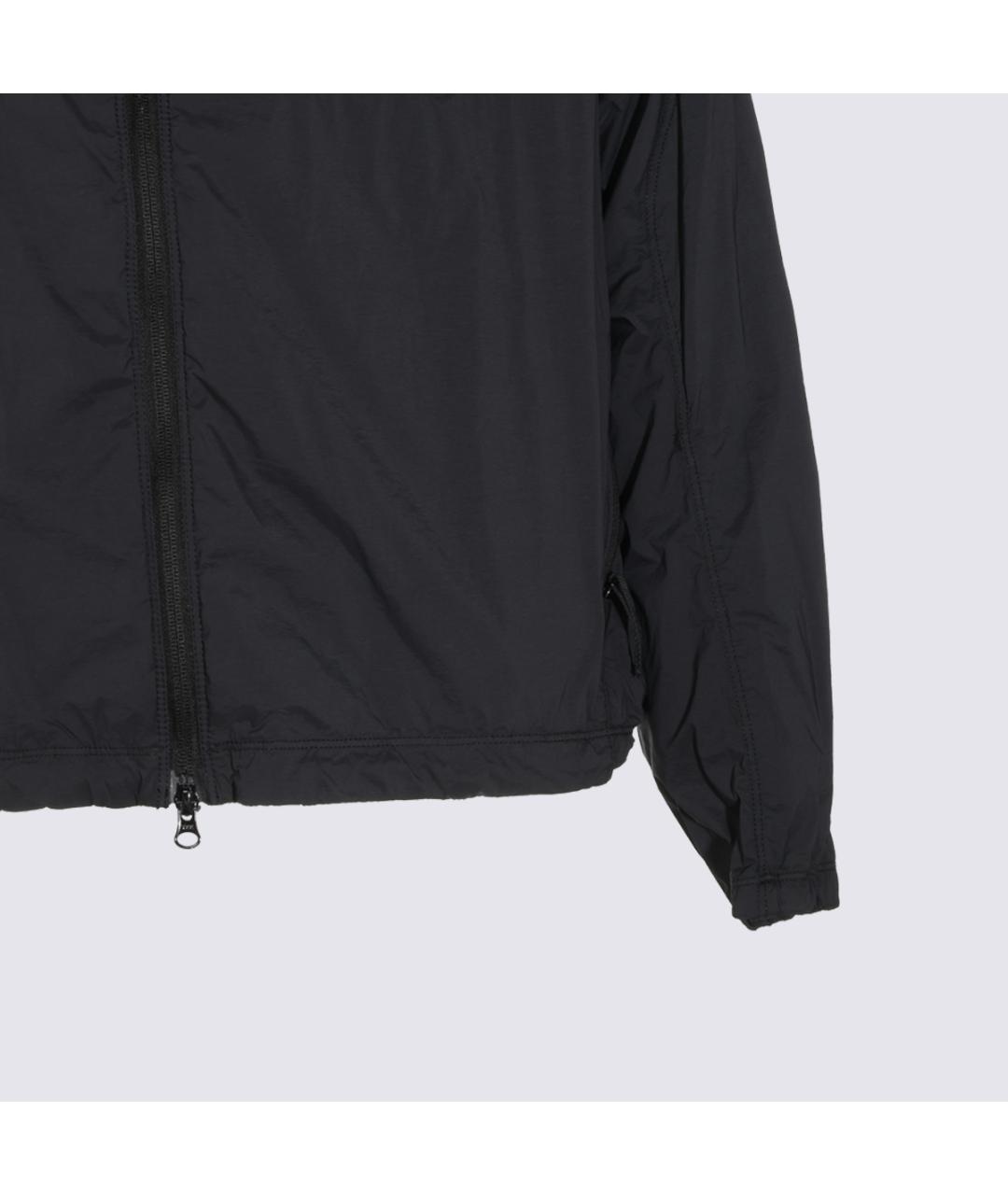 STONE ISLAND Черная полиамидовая куртка, фото 3