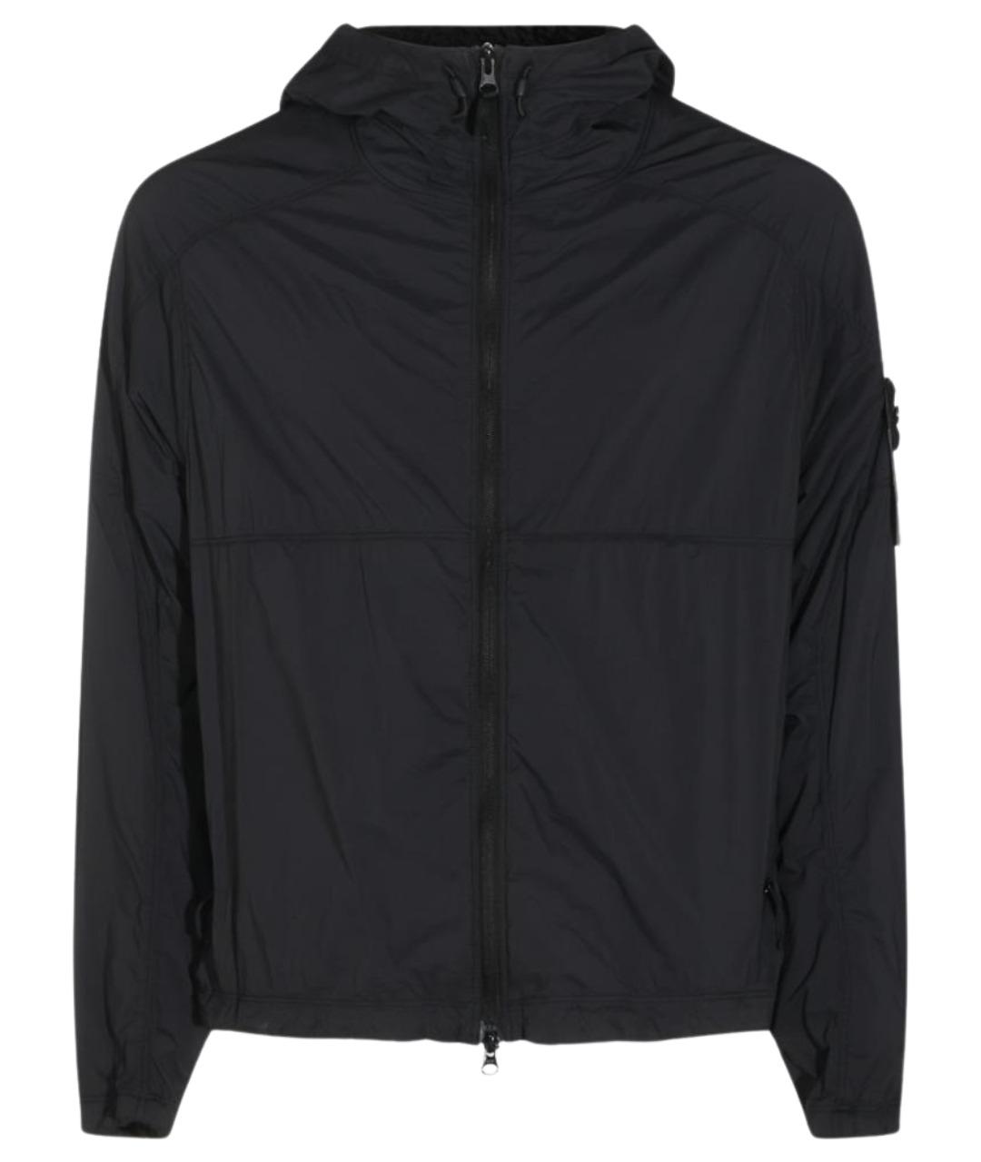 STONE ISLAND Черная полиамидовая куртка, фото 1