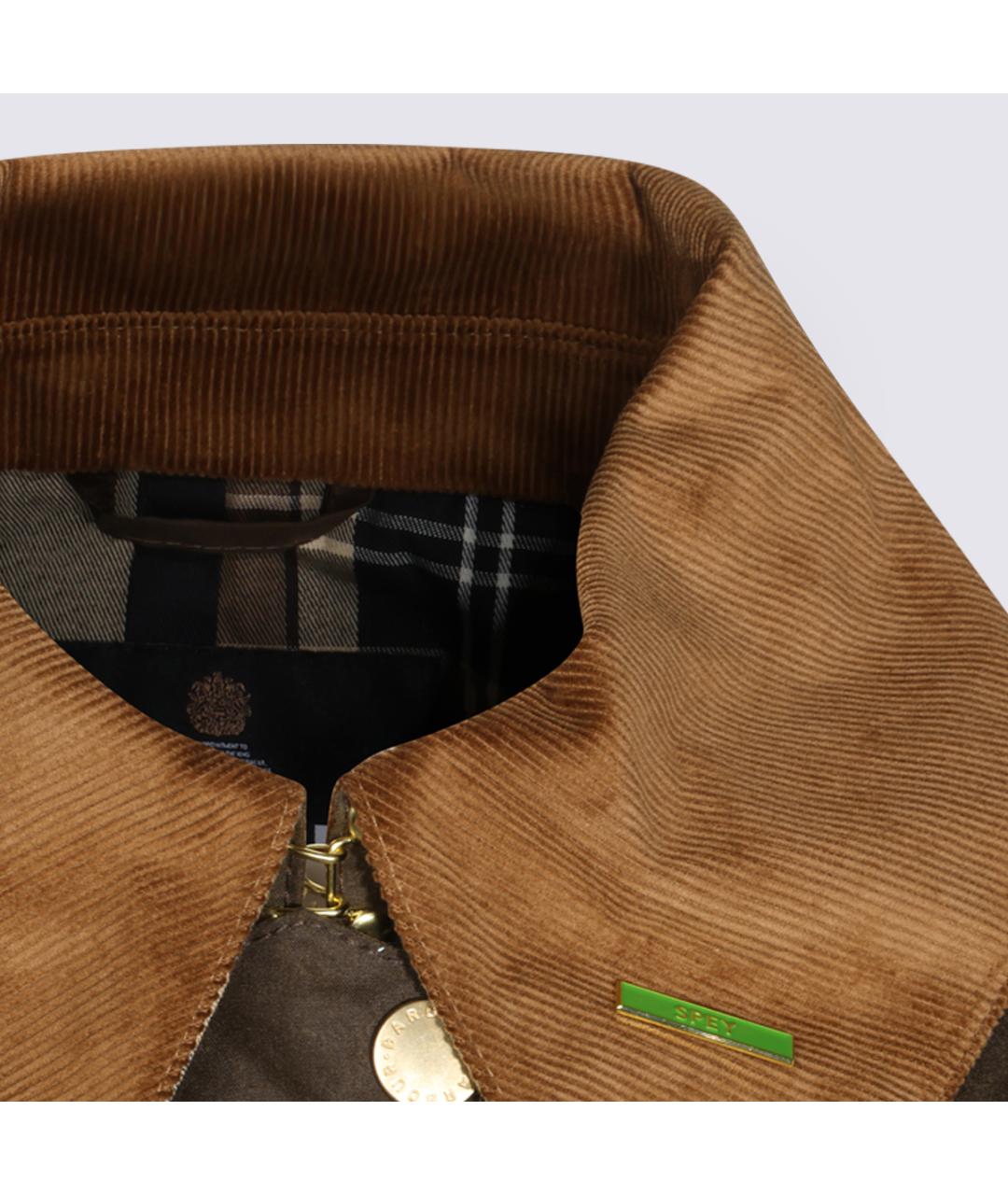 BARBOUR Коричневая хлопковая куртка, фото 3