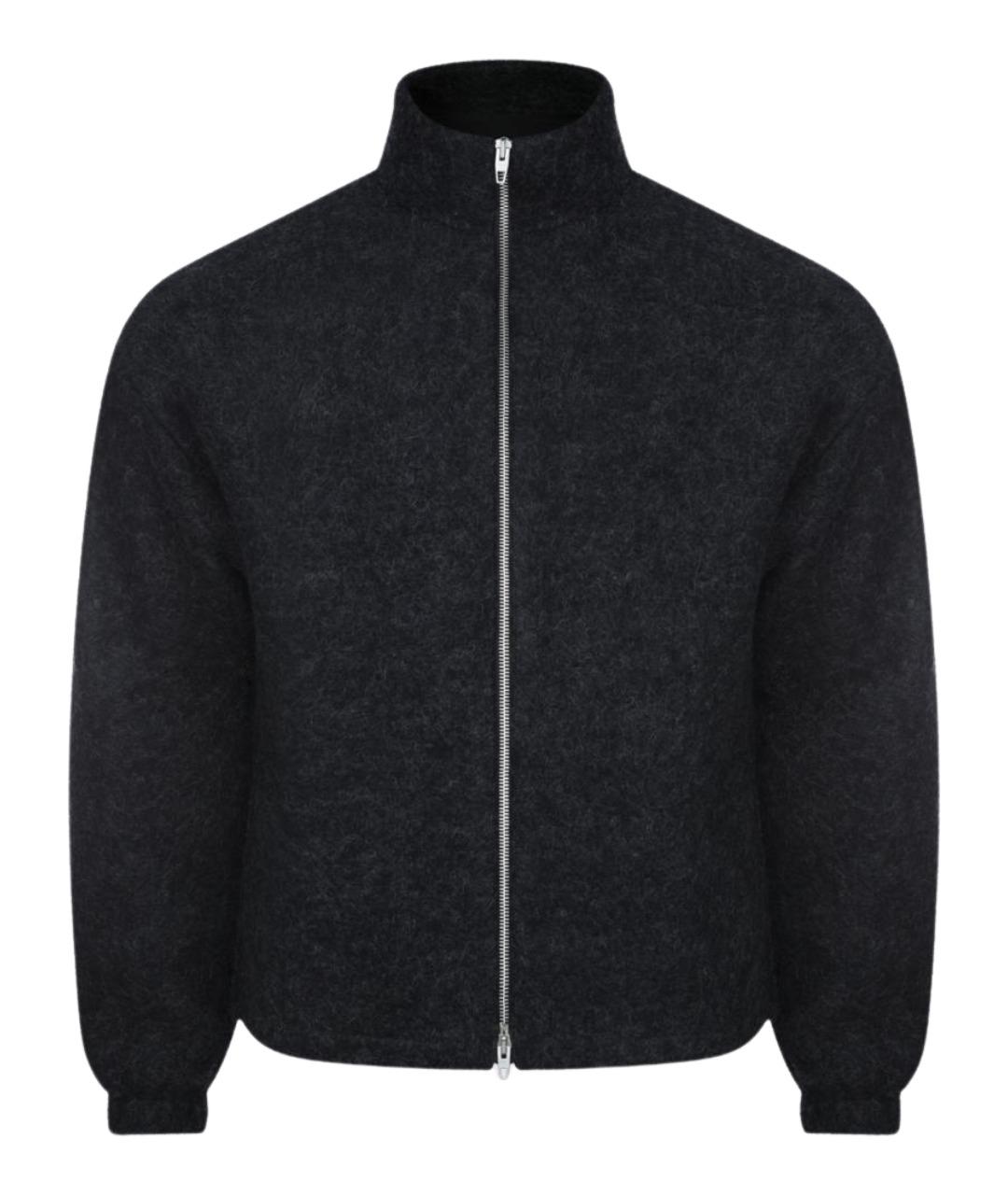 JIL SANDER Серая шерстяная куртка, фото 1