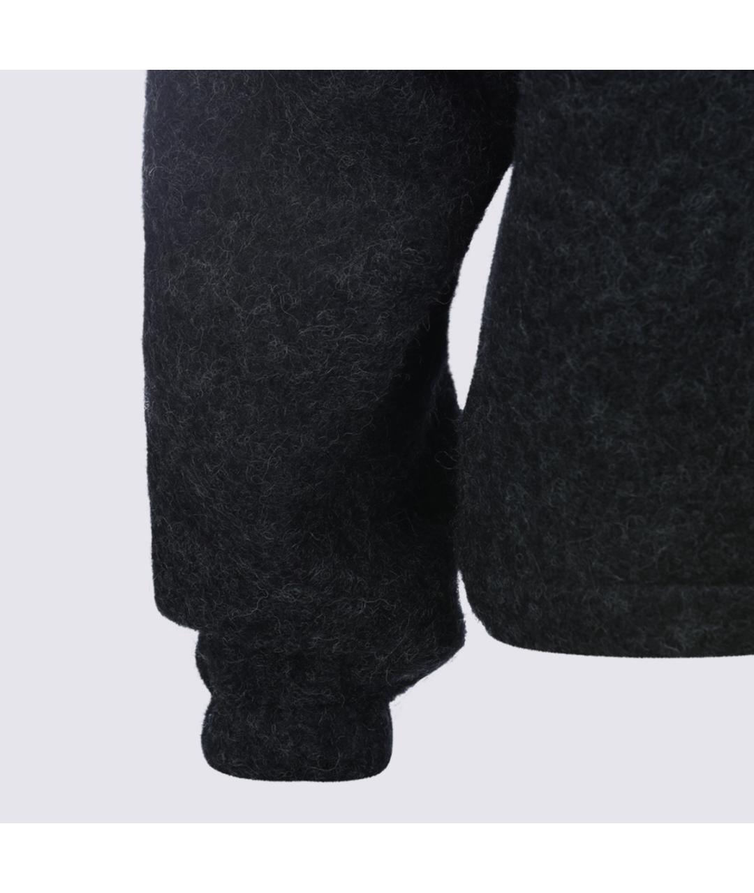 JIL SANDER Серая шерстяная куртка, фото 4