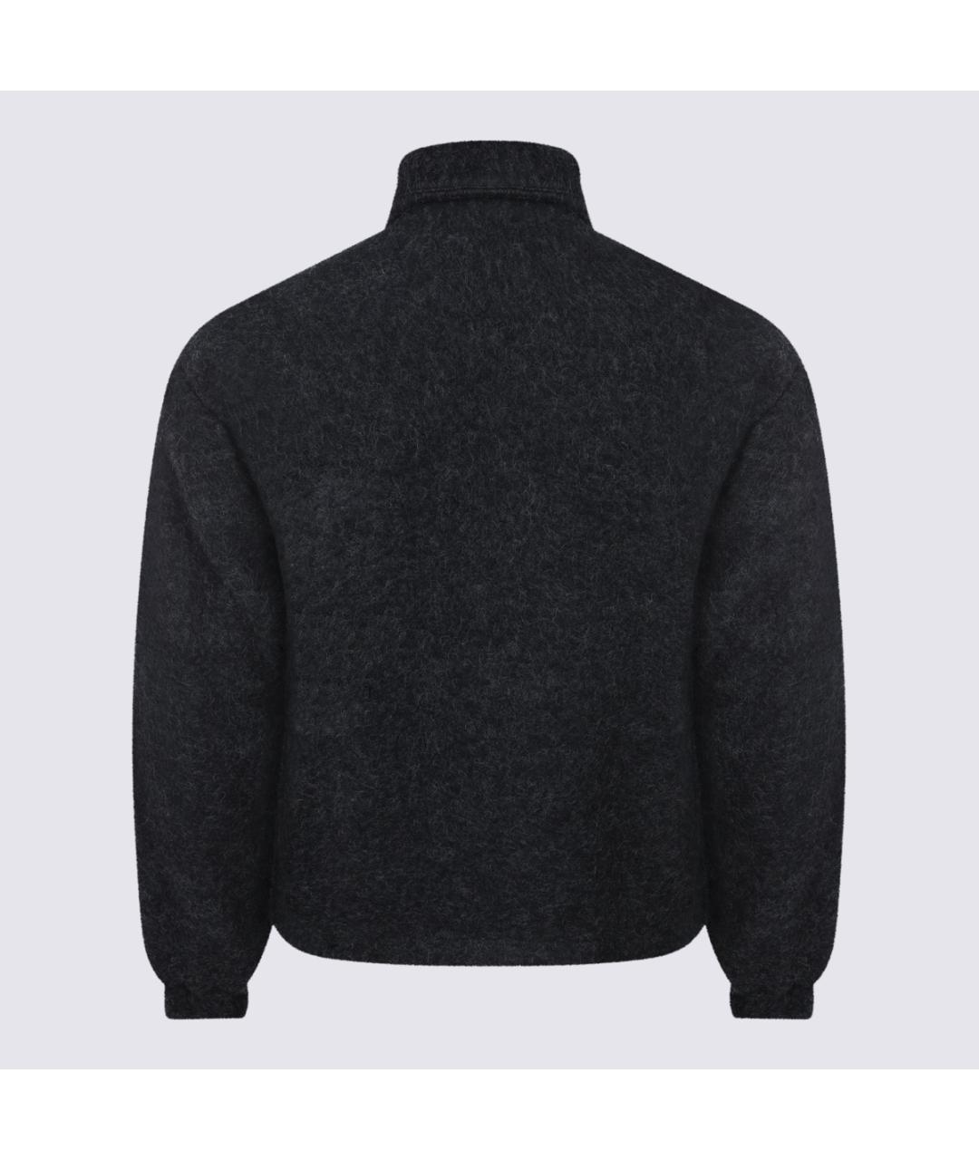 JIL SANDER Серая шерстяная куртка, фото 2