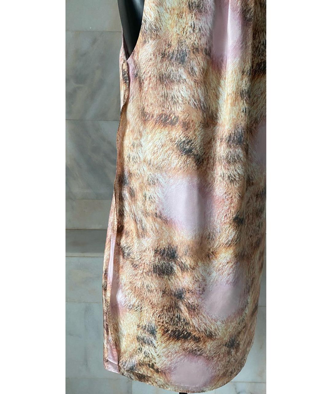 Carven Мульти шелковое повседневное платье, фото 4