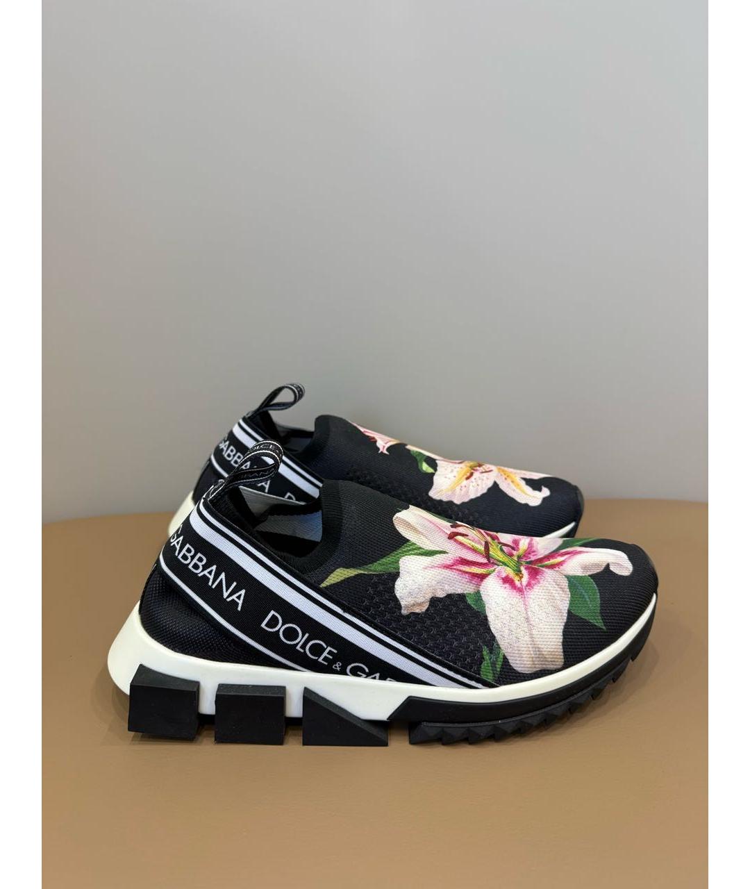DOLCE&GABBANA Мульти синтетические кроссовки, фото 8