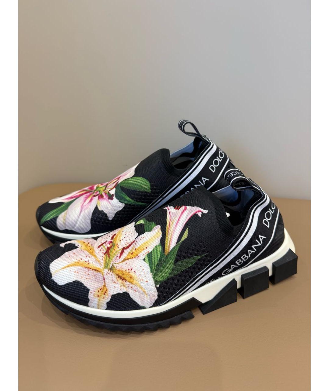 DOLCE&GABBANA Мульти синтетические кроссовки, фото 7