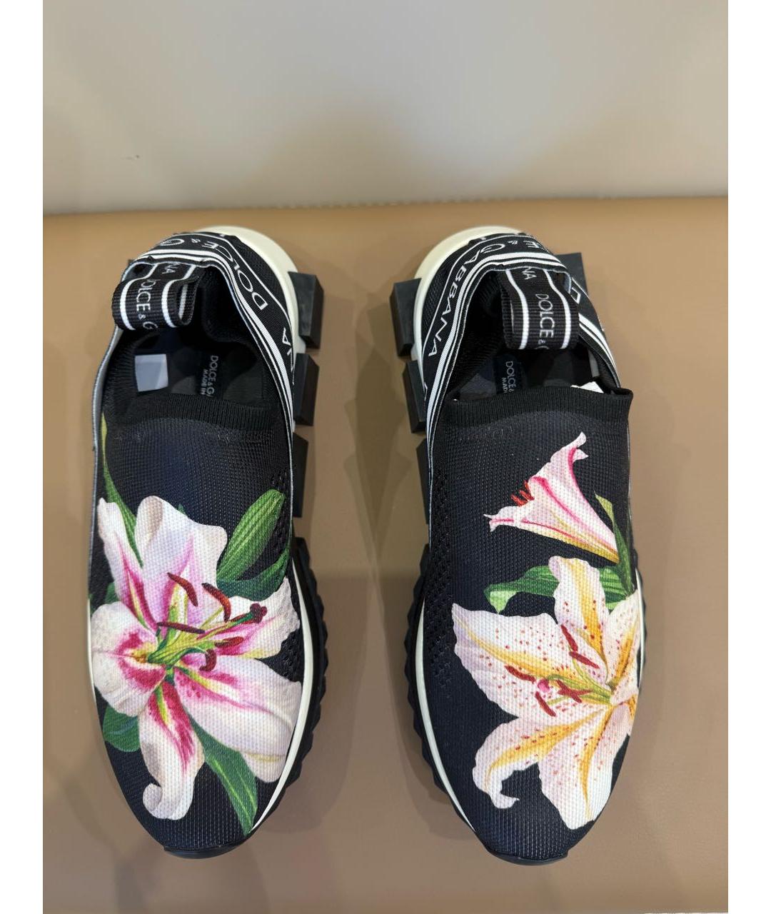 DOLCE&GABBANA Мульти синтетические кроссовки, фото 3