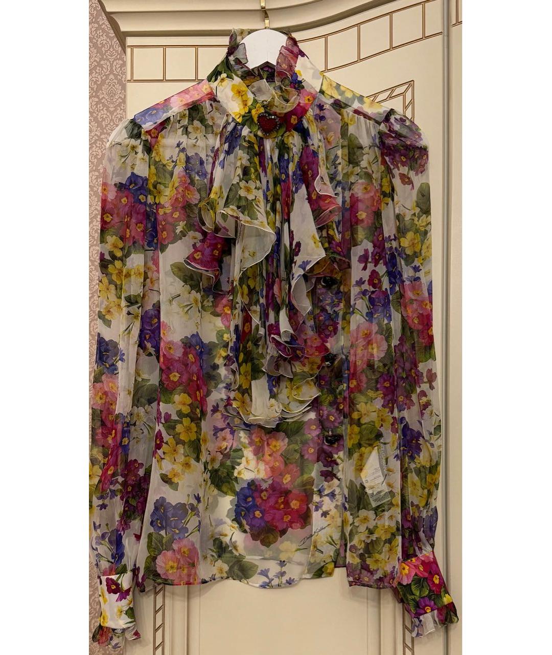 DOLCE&GABBANA Шифоновая блузы, фото 3
