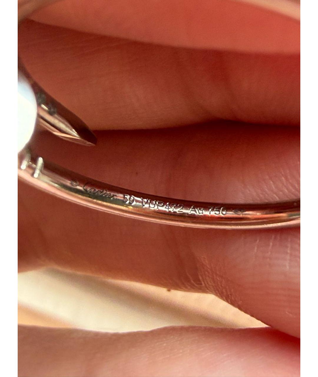 CARTIER Белое кольцо из белого золота, фото 5