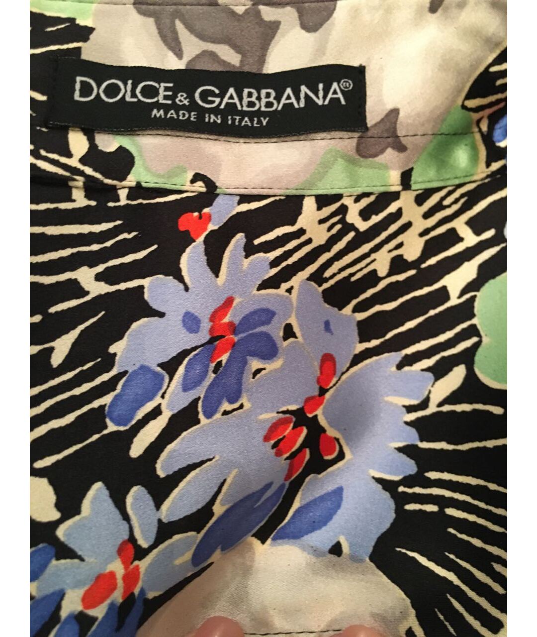 DOLCE&GABBANA Шелковая блузы, фото 3