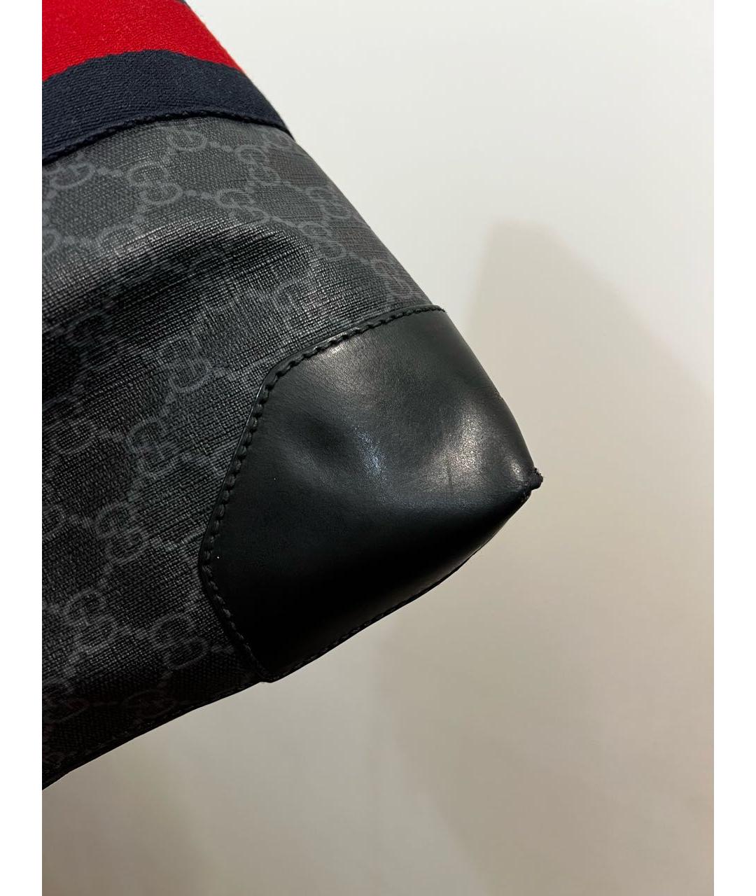 GUCCI Серая канва сумка на плечо, фото 7