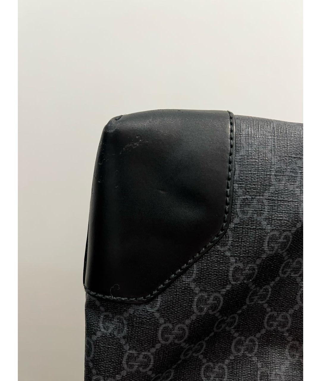 GUCCI Серая канва сумка на плечо, фото 6