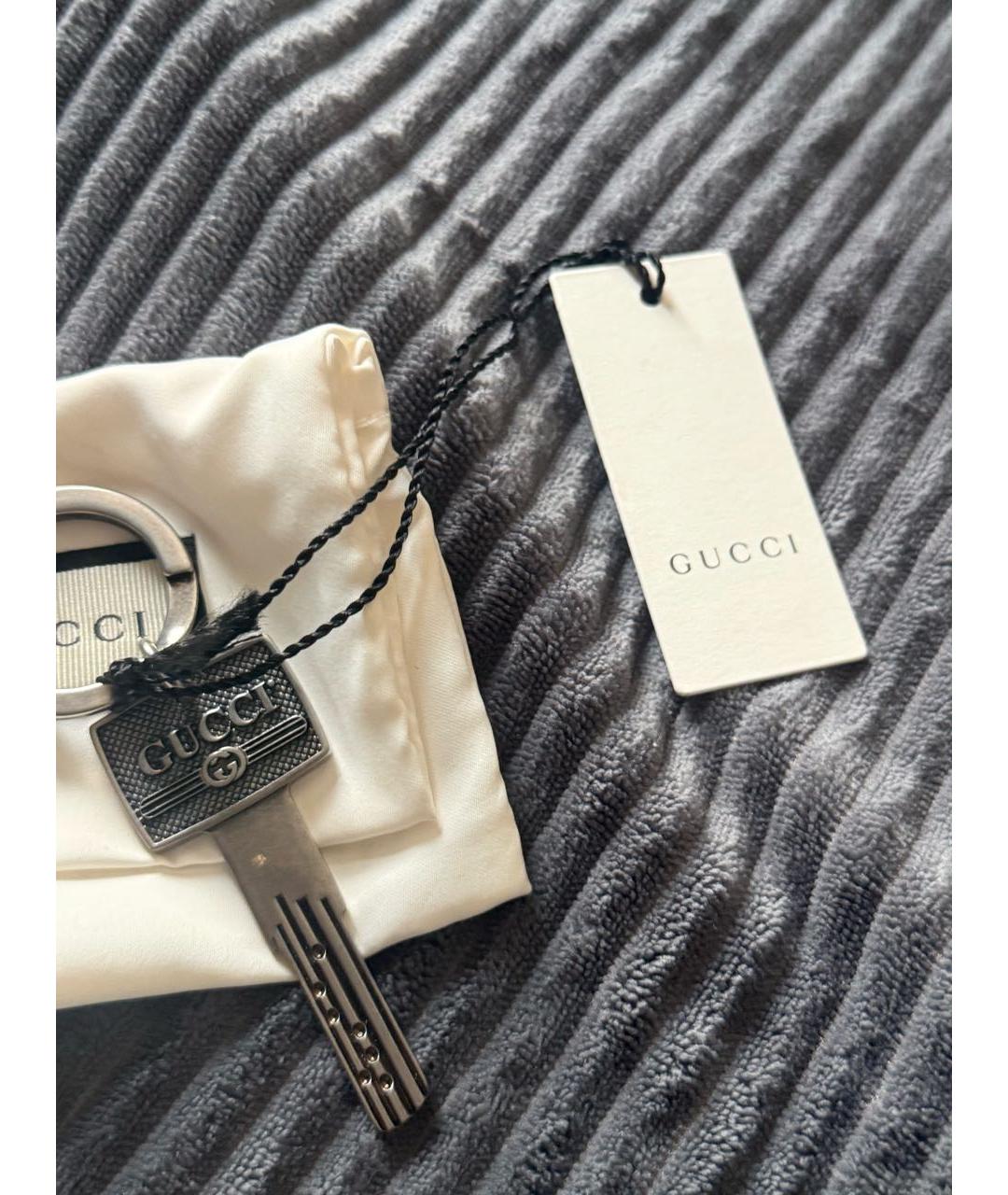 GUCCI Серебряный брелок, фото 3