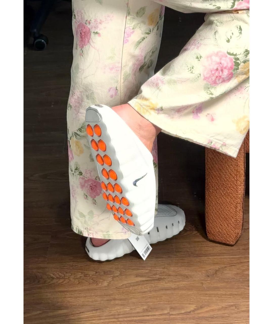 NIKE Серые шлепанцы, фото 3