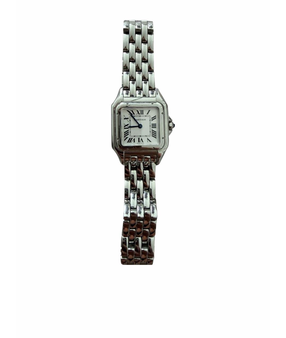 CARTIER Серебряные стальные часы, фото 1