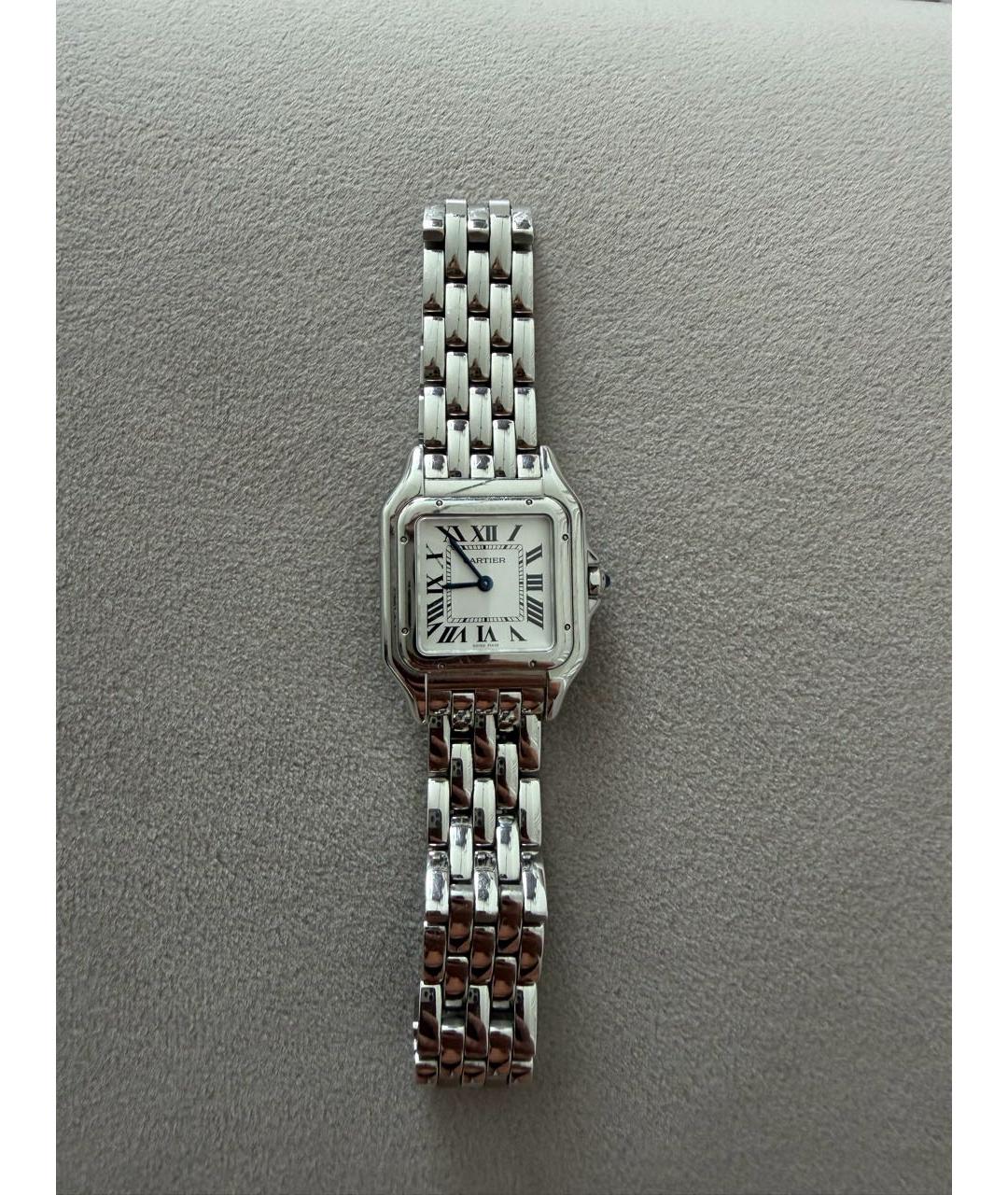 CARTIER Серебряные стальные часы, фото 2