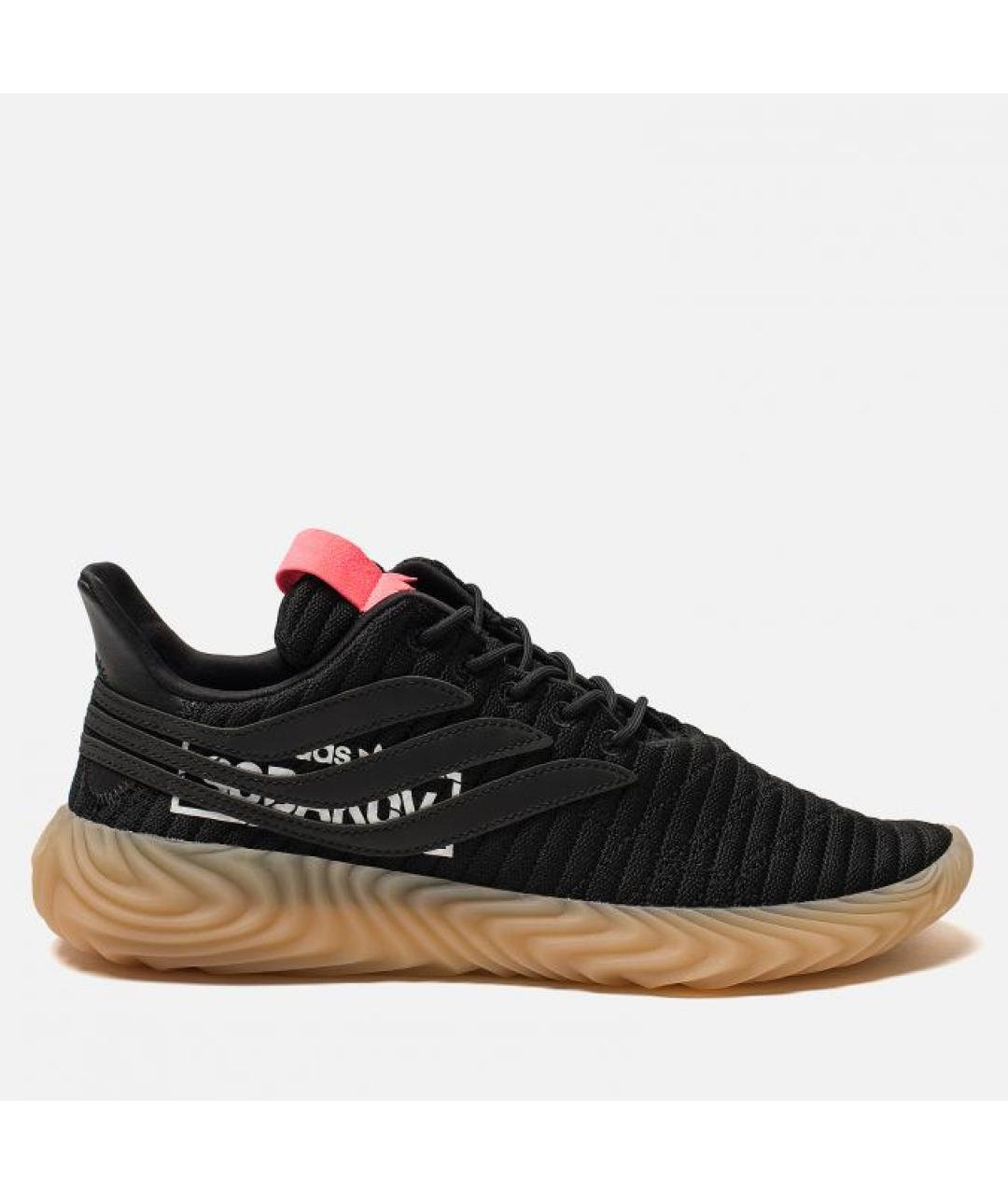 ADIDAS Черные текстильные низкие кроссовки / кеды, фото 7