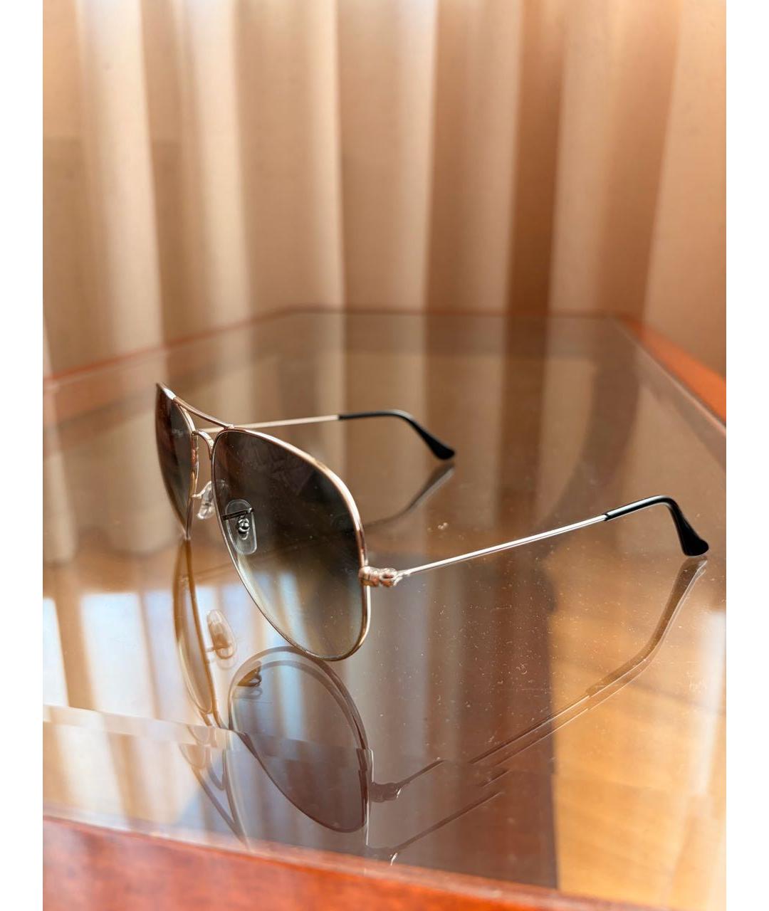 RAY BAN Мульти металлические солнцезащитные очки, фото 2