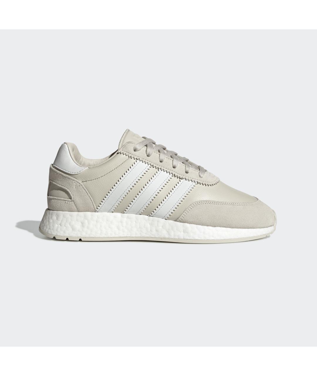 ADIDAS Бежевые кожаные низкие кроссовки / кеды, фото 7