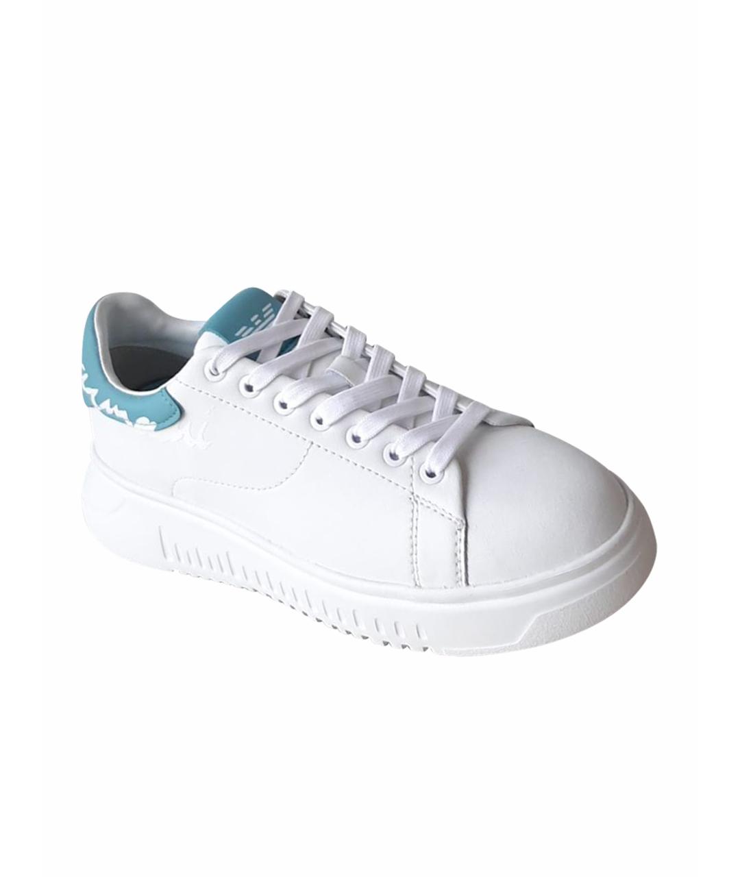 EMPORIO ARMANI Белые кеды, фото 1