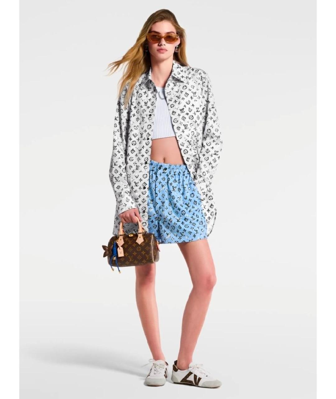 LOUIS VUITTON Белая хлопковая рубашка, фото 6
