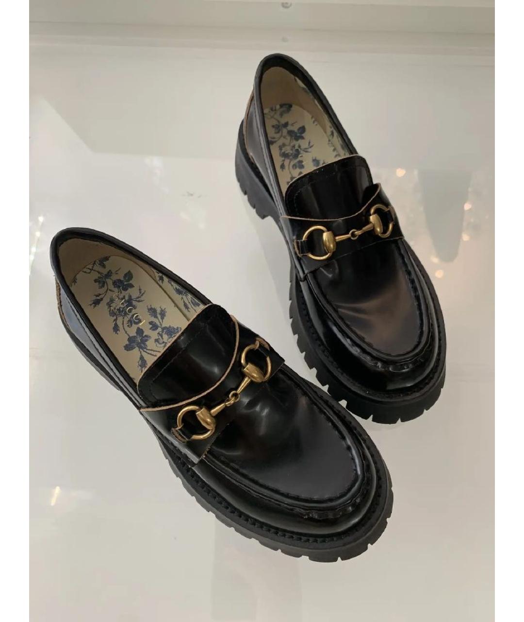 DOLCE&GABBANA Черные кожаные лоферы, фото 9