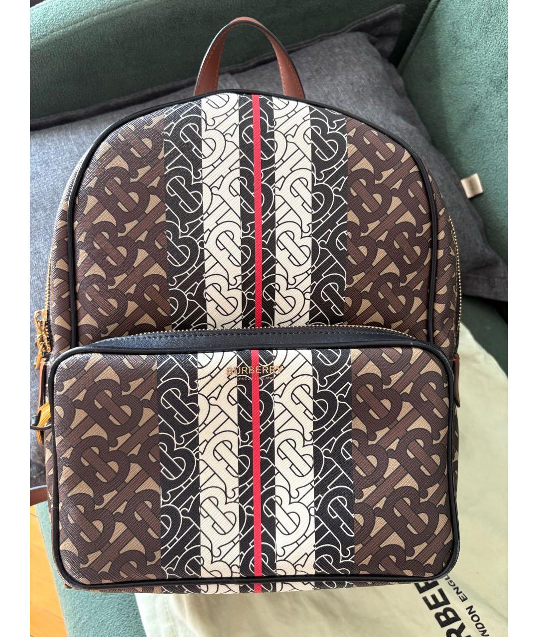 BURBERRY Коричневый рюкзак, фото 2
