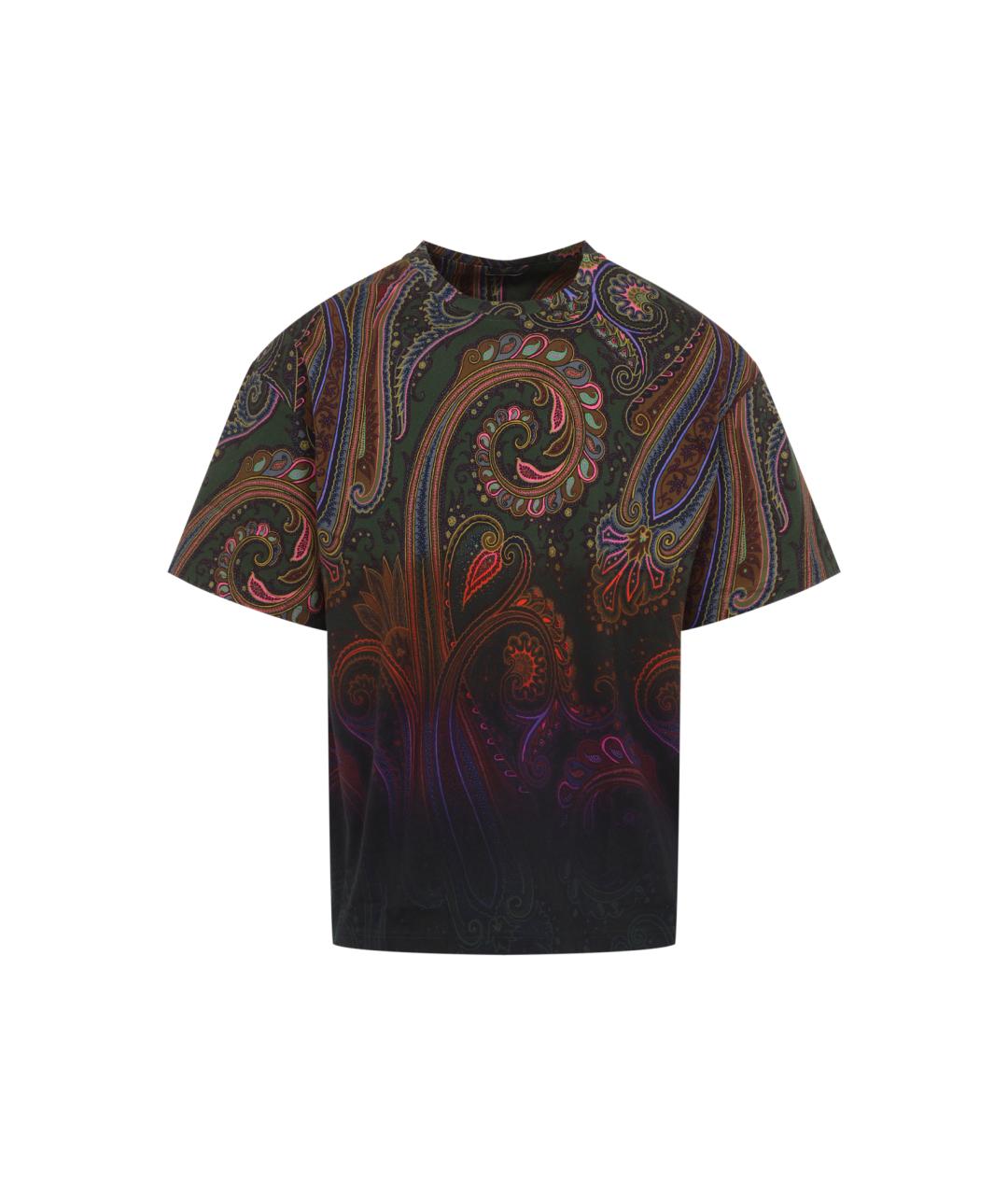 ETRO Зеленая хлопковая футболка, фото 1